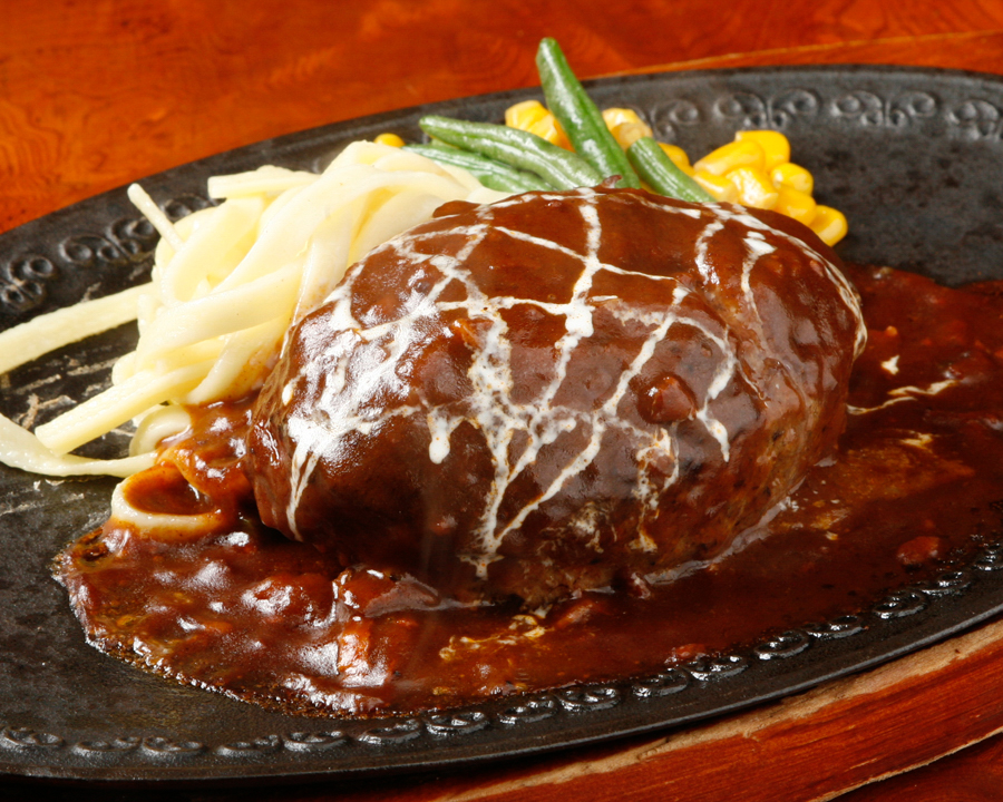 ロシア風ハンバーグステーキ【単品】