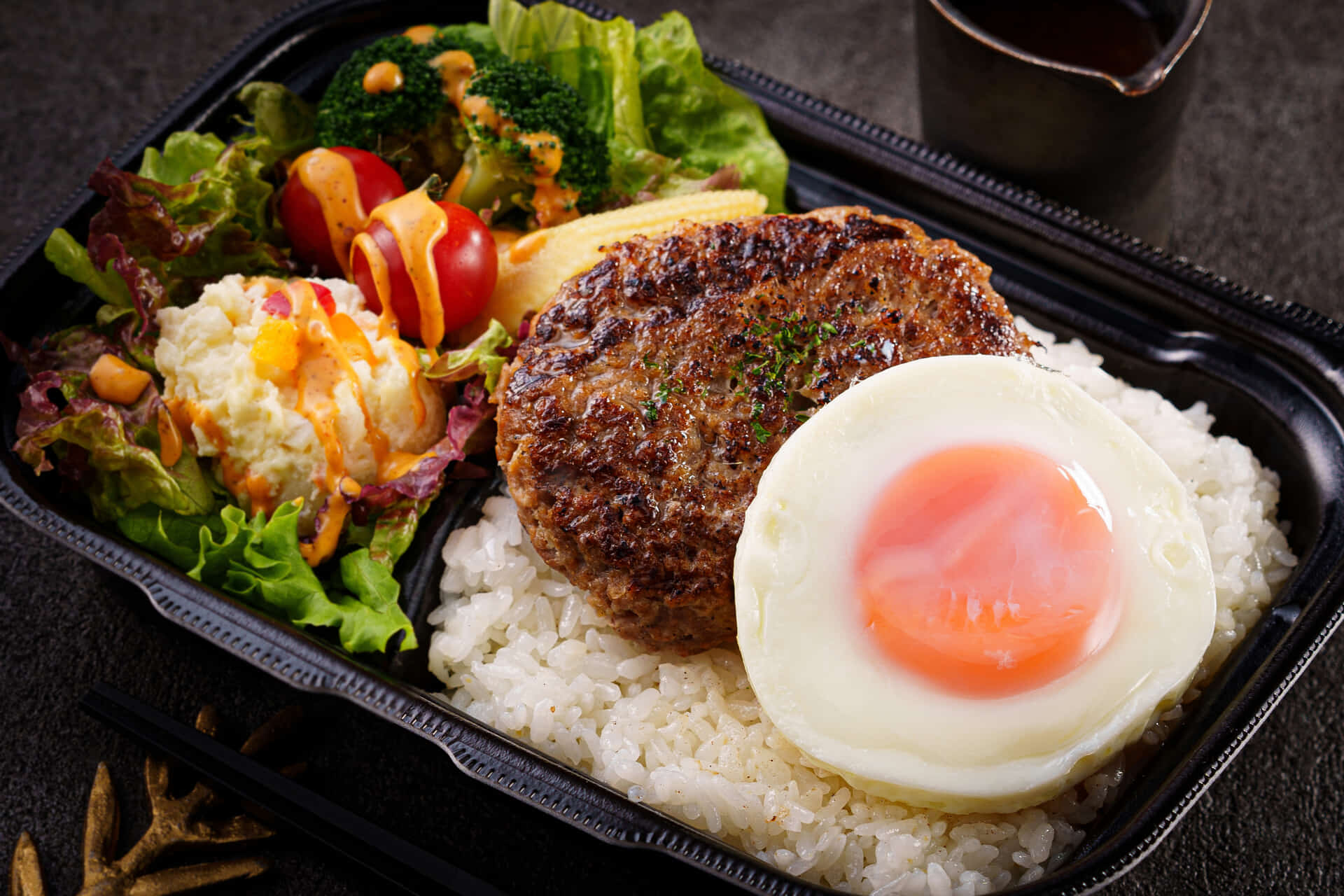 月見ハンバーグBOX